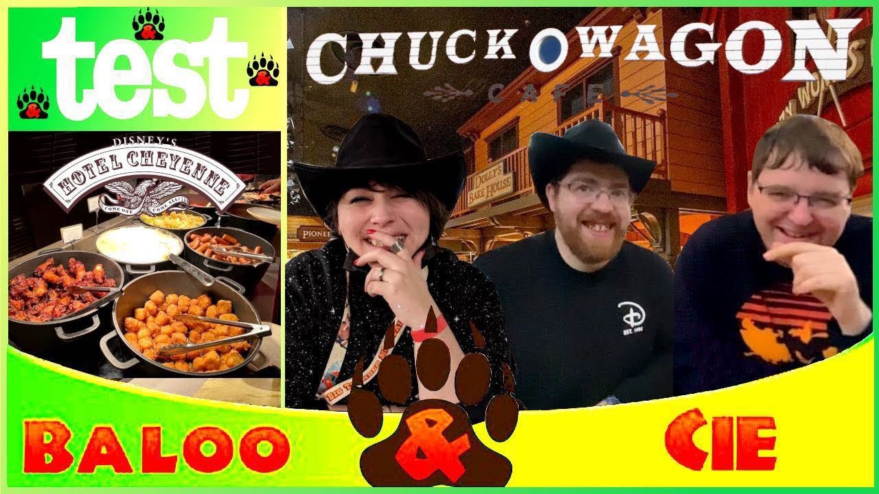 ON TEST LE CHUCK WAGON CAFE À DISNEYLAND PARIS !!