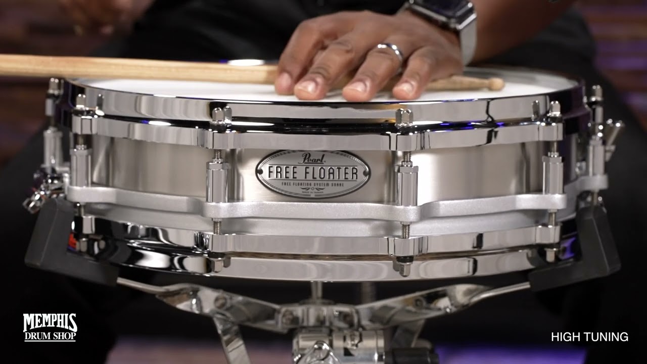 Pearl 14x3.5 Free Floating Stainless Steel Snare Drum (FTSS1435)