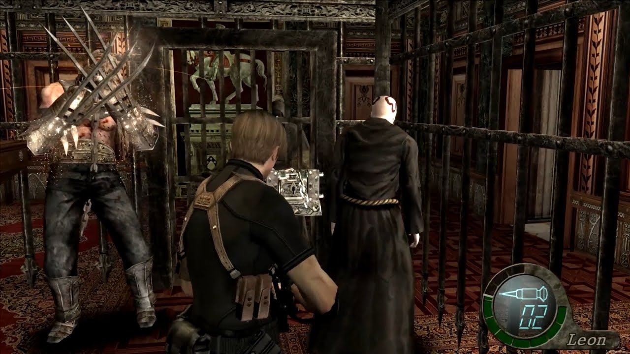 RE4 HD Project 3-3 Castle (Pro): Garrador's Cage. 100% Hit Ratio.