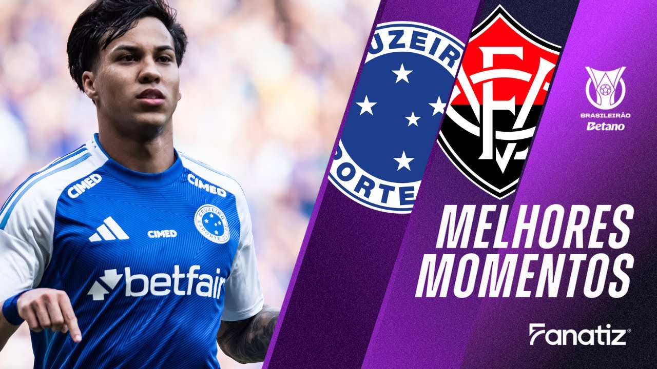 Cruzeiro 3x1 Vitória I Melhores momentos I Brasileirão 2025