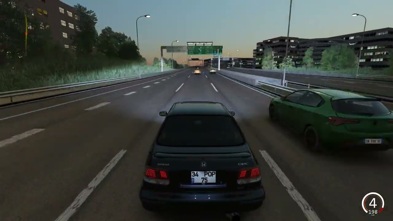 Nazan Öncel - Beni Hatırla - Assetto corsa - Honda Civic 1.6 VTİ