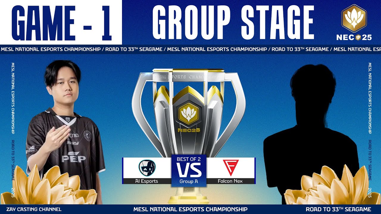 [Game - 1] Ai Esports vs Falcon Nex | MESL National Esports Championship