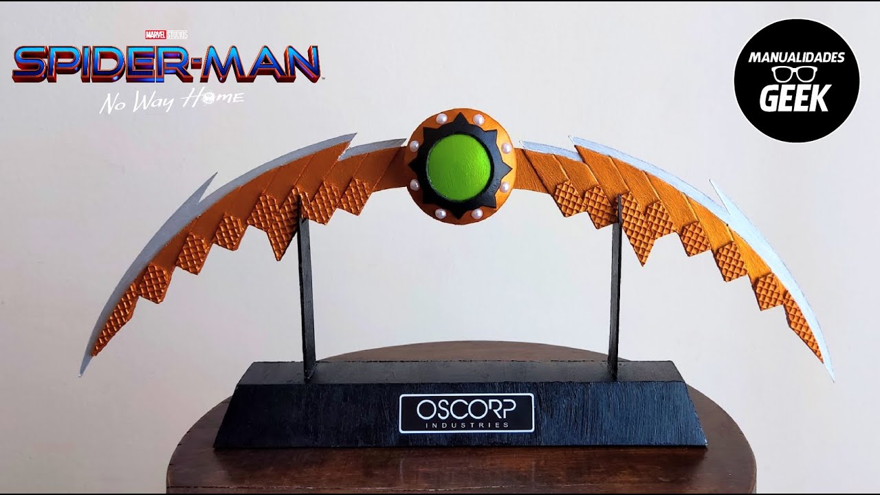 Como hacer el Boomerang del Duende Verde DIY/Tutorial/Manualidad de Spiderman No Way Home