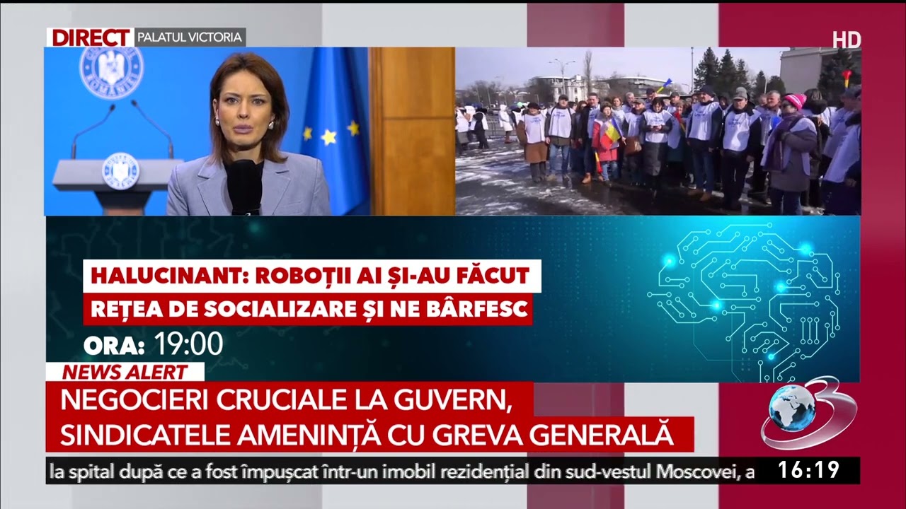 Negocieri cruciale la Guvern. Sindicatele amenință cu greva generală