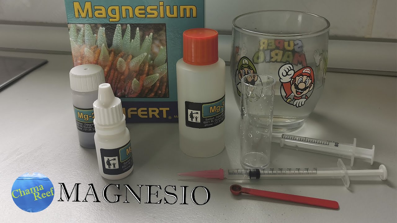 Test de Magnesio SALIFERT para nuestro acuario marino
