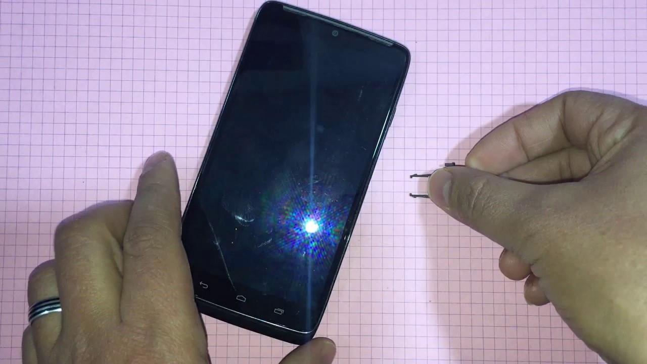 Motorola Droid Turbo How to Remove  Insert  Sim Card
