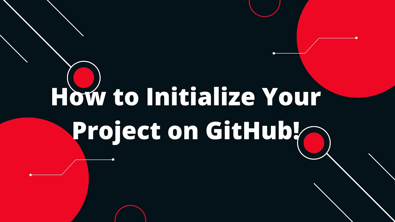 Git & GitHub Tutorial #4 How to Initialize Your Project on GitHub! 🚀