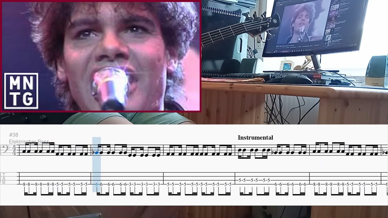 Big in Japan - Alphaville (4 String Bass Cover with Tabs)