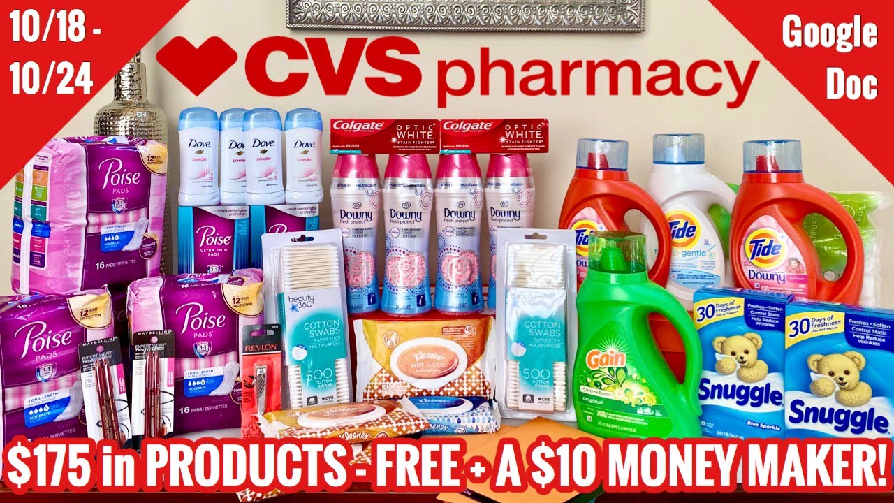 CVS Free & Cheap Coupon Deals & Haul |10/18 - 10/24 | I Made Some Mistakes 🥴 But Still Made MONEY 🙌🏽