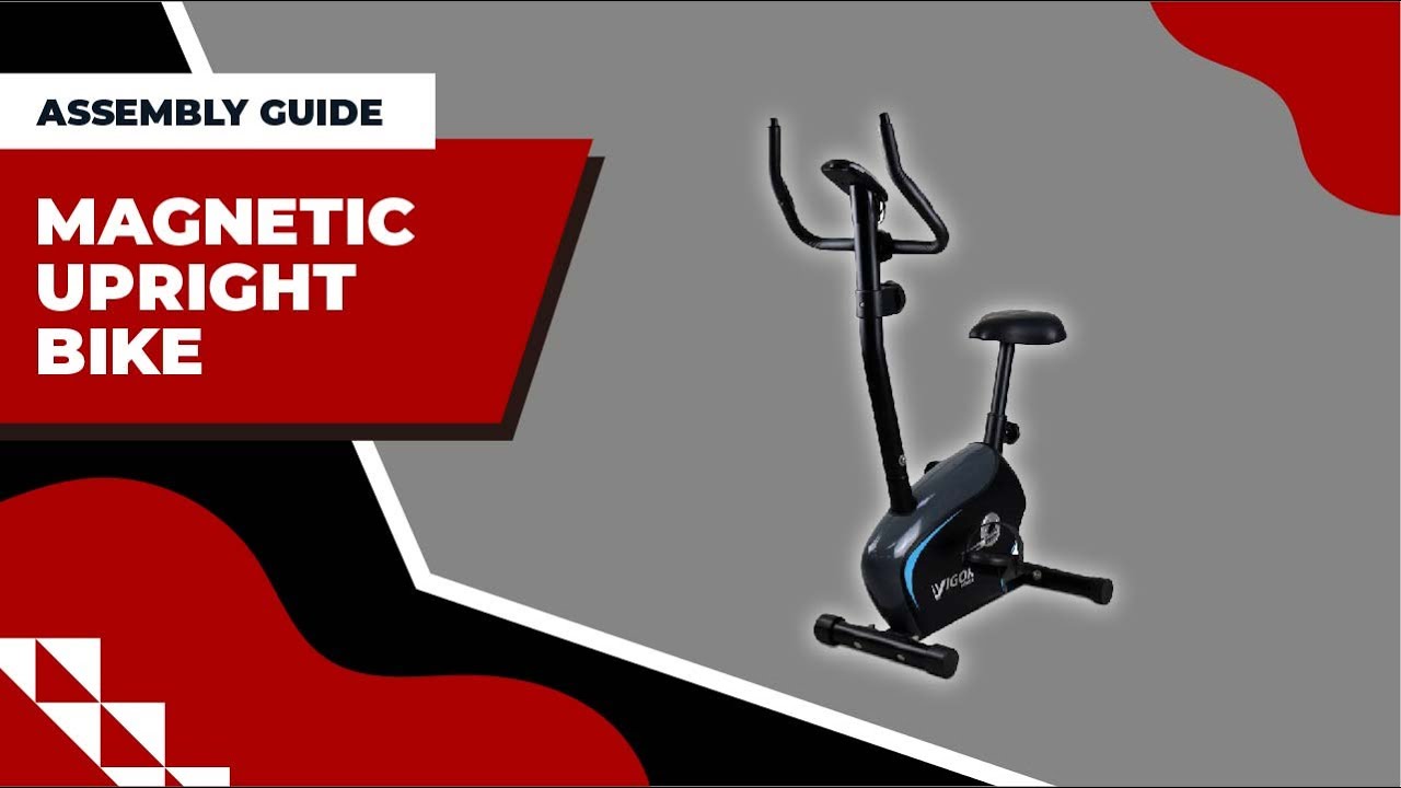Magnetic Upright Bike Exercise Stationary Bike 8304 | Assembly Guide