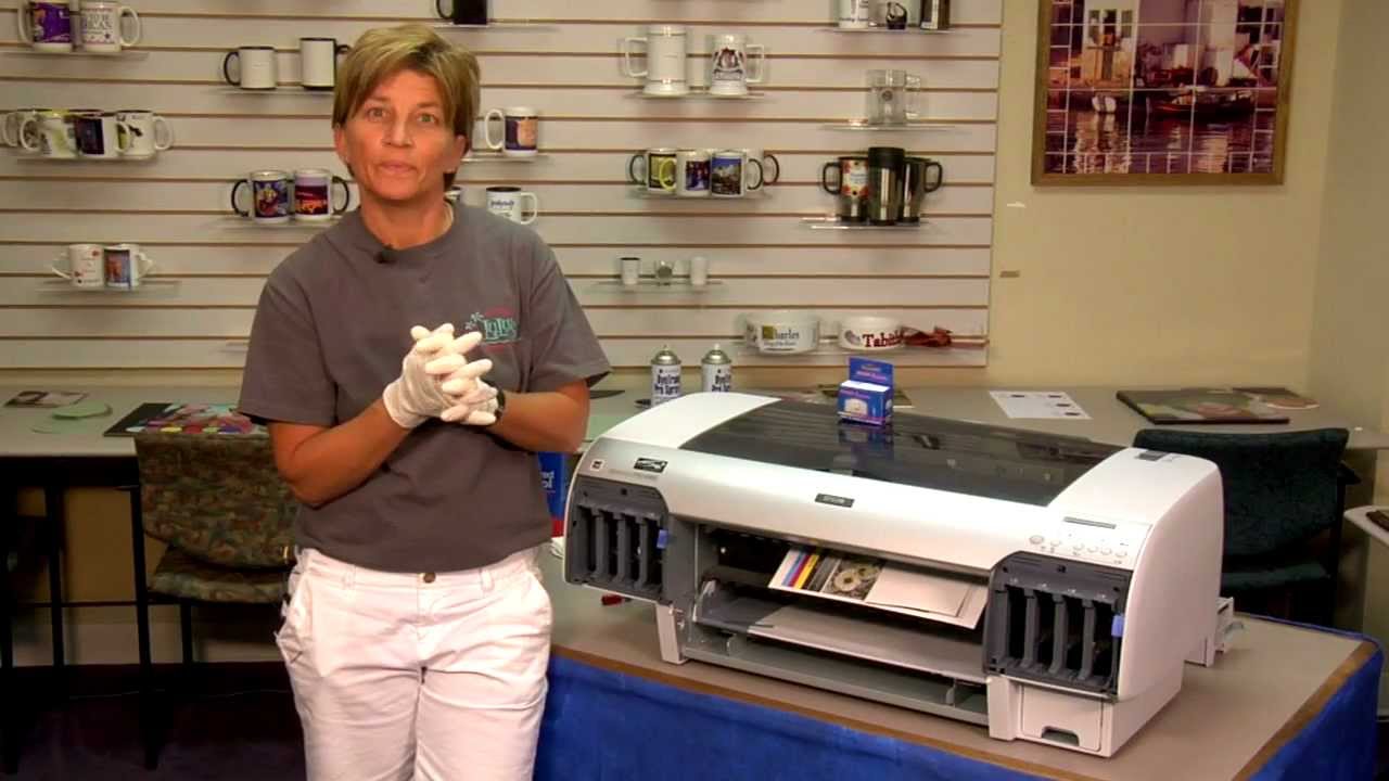 Epson 4880 Maintenance: Tank Cleaning -