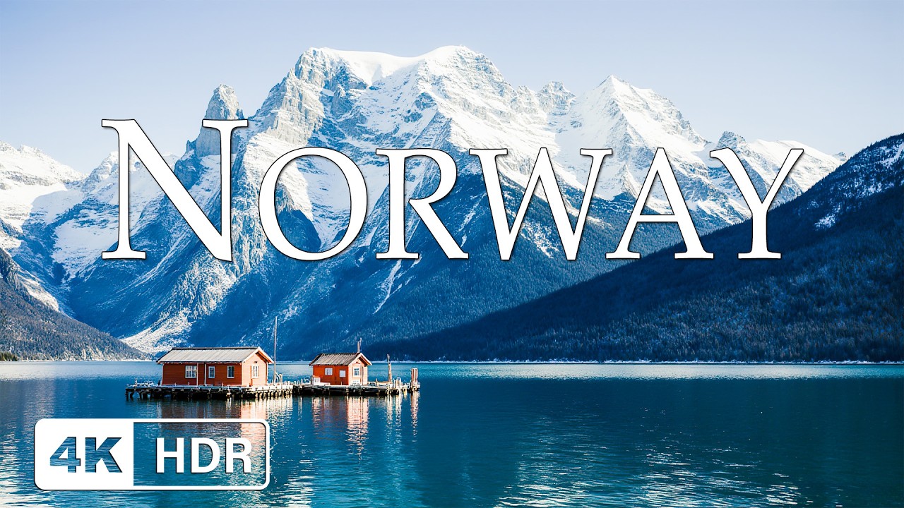 Winter in Norway 4K Ultra HD – Peaceful Nature & Calming Music for Relaxation