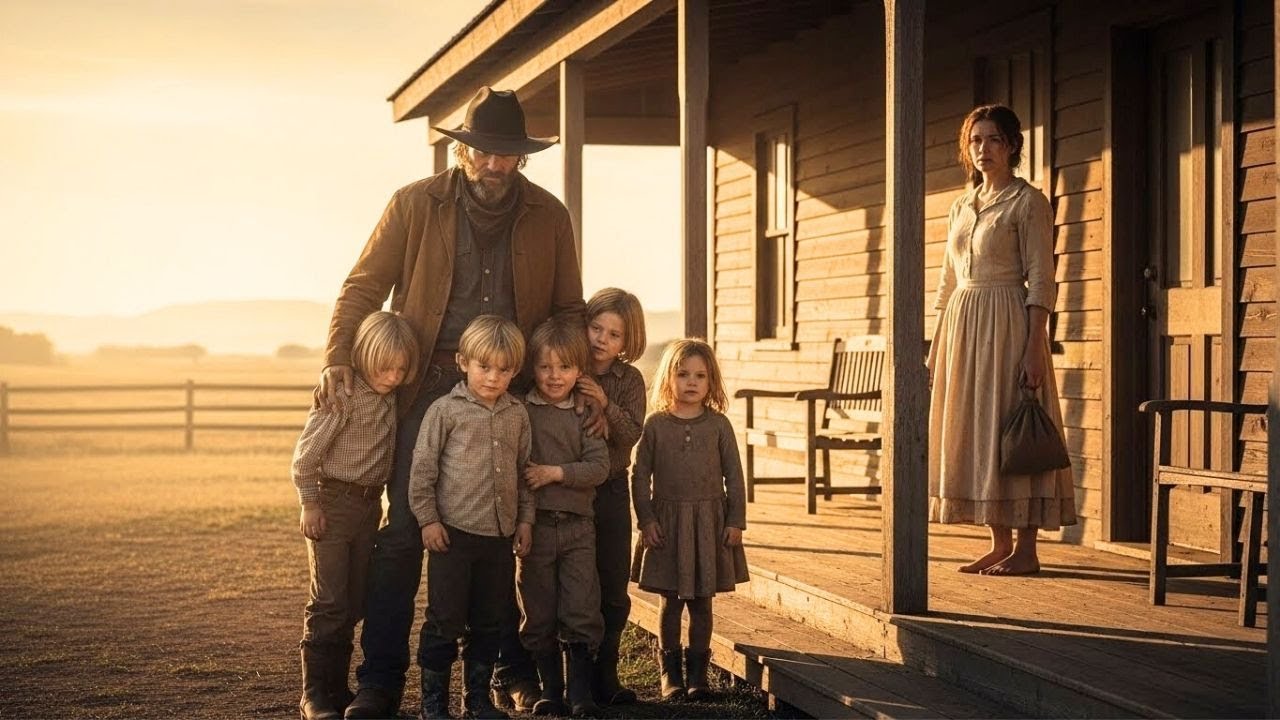 At 19, She Was Given to a Cowboy with Five Children — What She Did Changed the Entire Town
