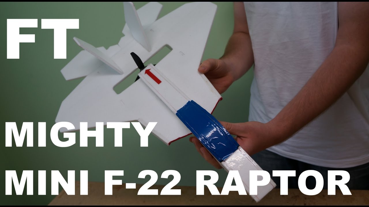 FT Mighty Mini F-22 Raptor - recenzja | Fly4Fun Tv
