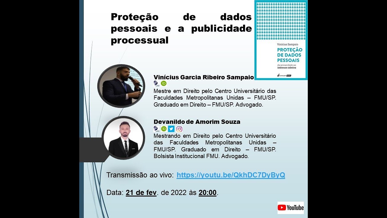 Proteção de dados pessoais e a publicidade processual