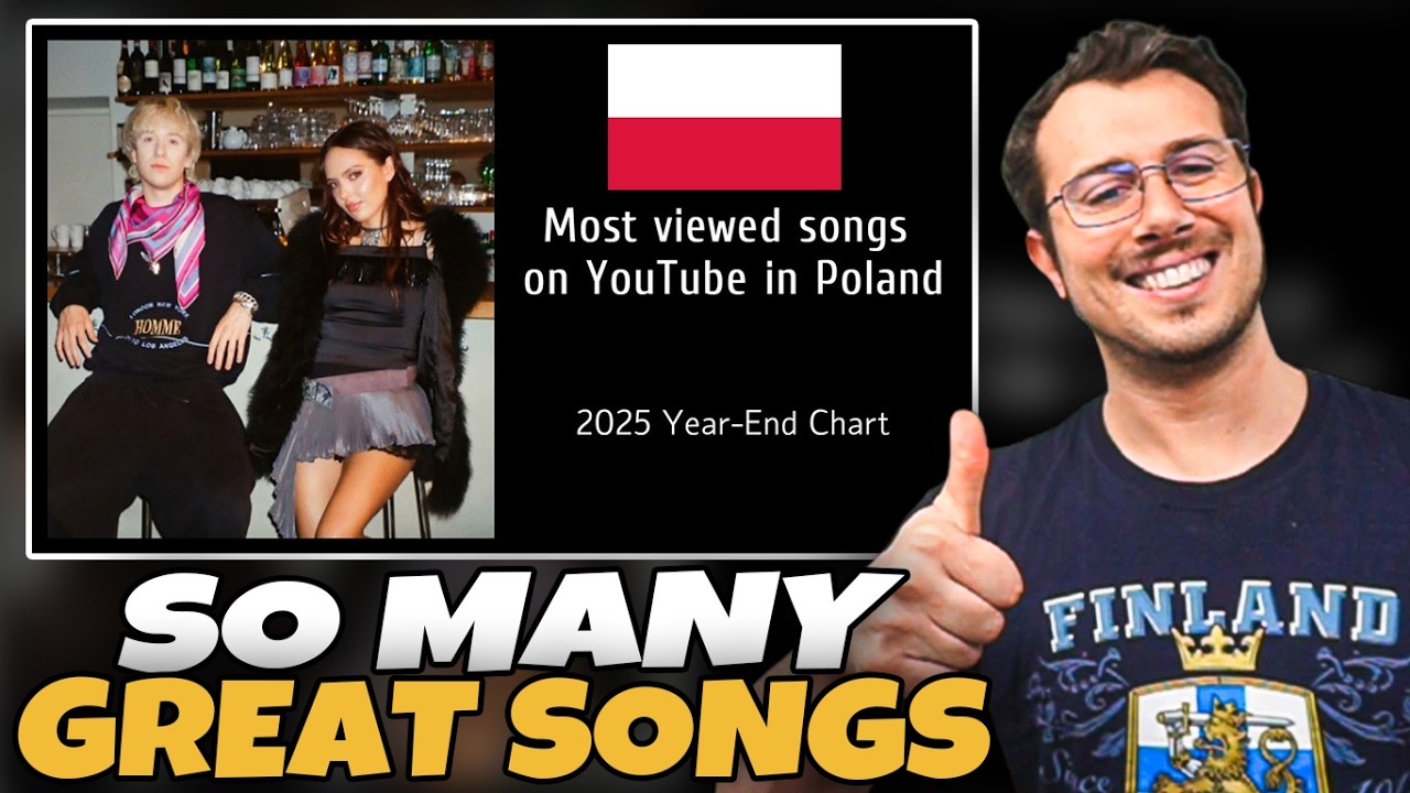 Самые просматриваемые песни на YouTube в Польше в 2025 году 🇵🇱 | Реакция