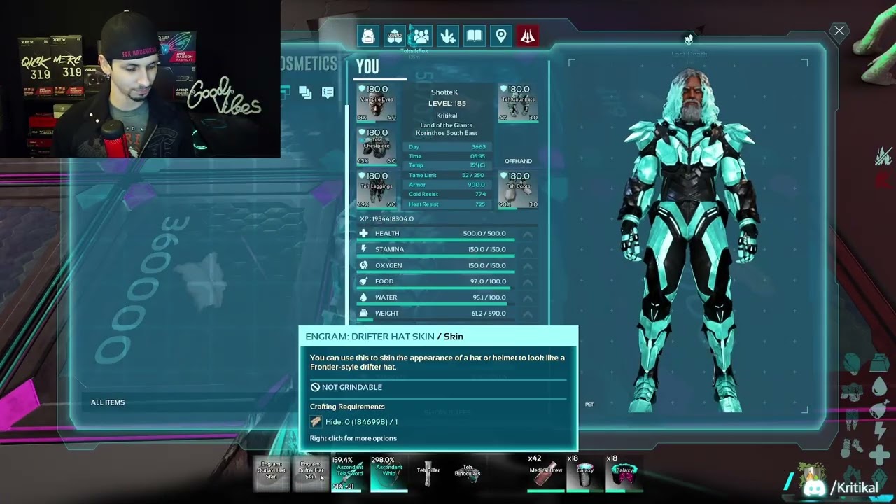 Infinite Inventory GLITCH! Ark Survival Ascended