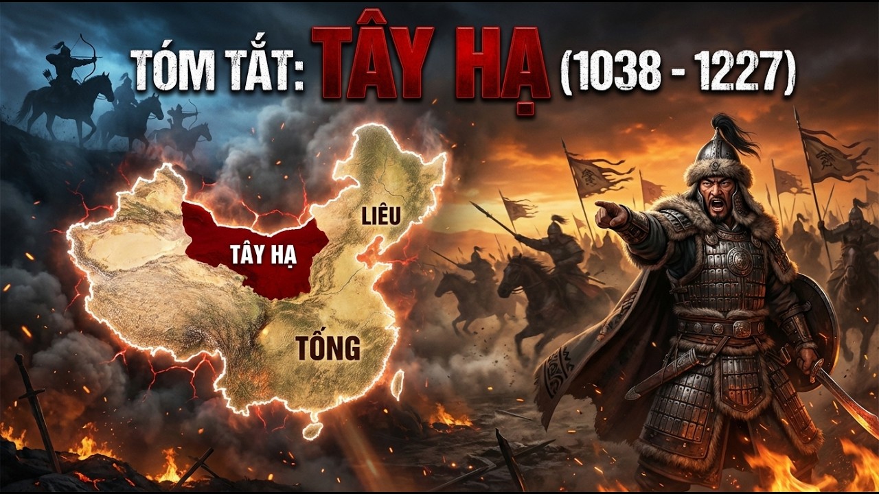 TÂY HẠ (1038–1227) – Đế Quốc Đảng Hạng Bị Mông Cổ Xóa Sổ|Ru Sử Việt