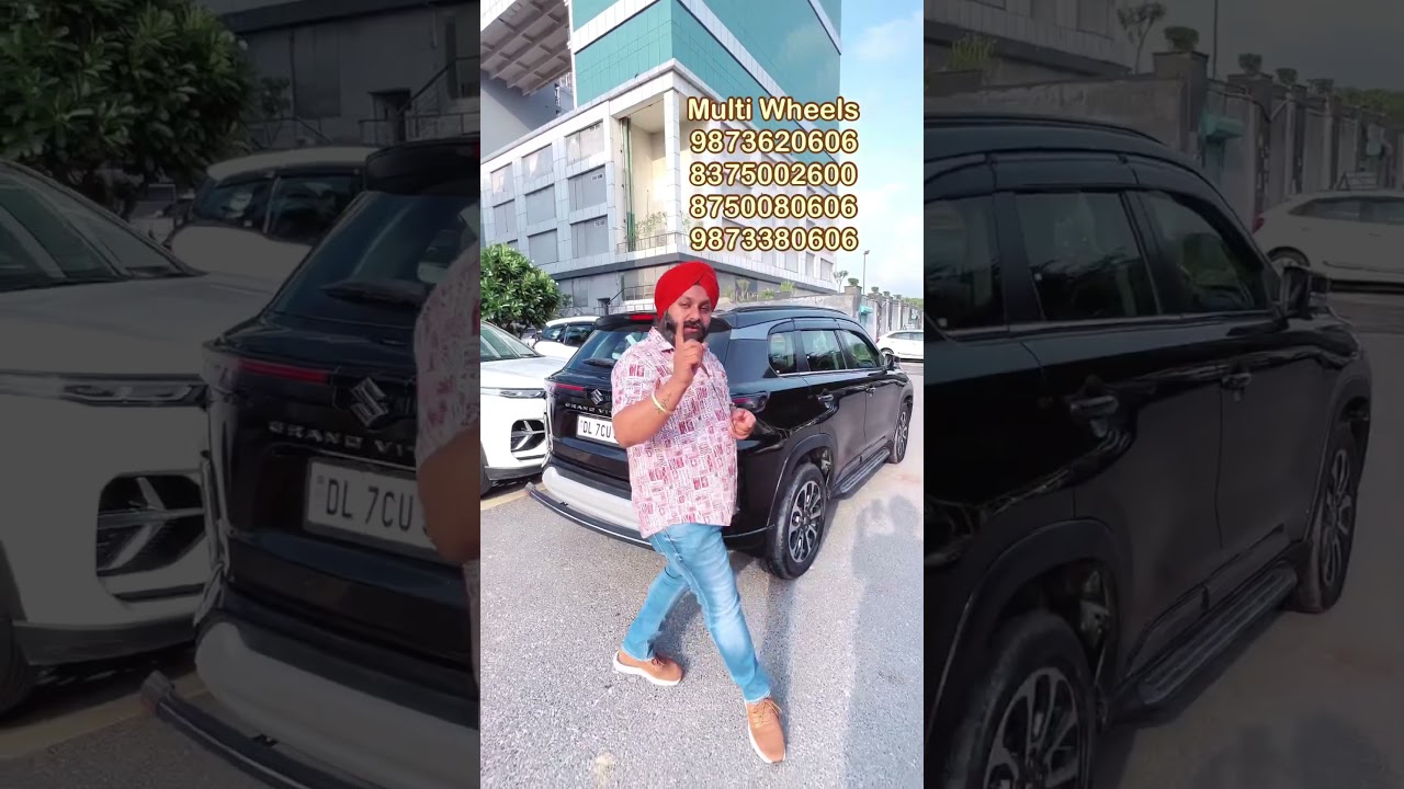 Hybrid Grand Vitara For Sale at Multi Wheels NSP Delhi Contact Details in Video