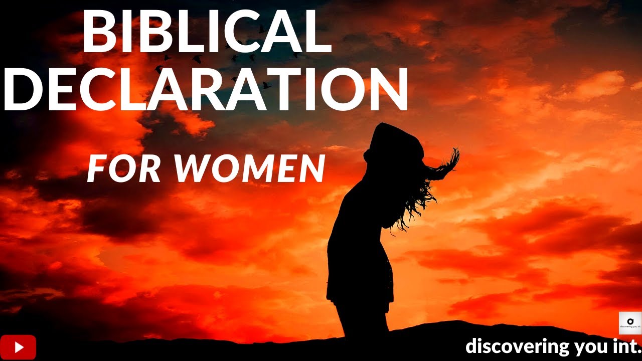 I DECLARE | Biblical declaration for women.