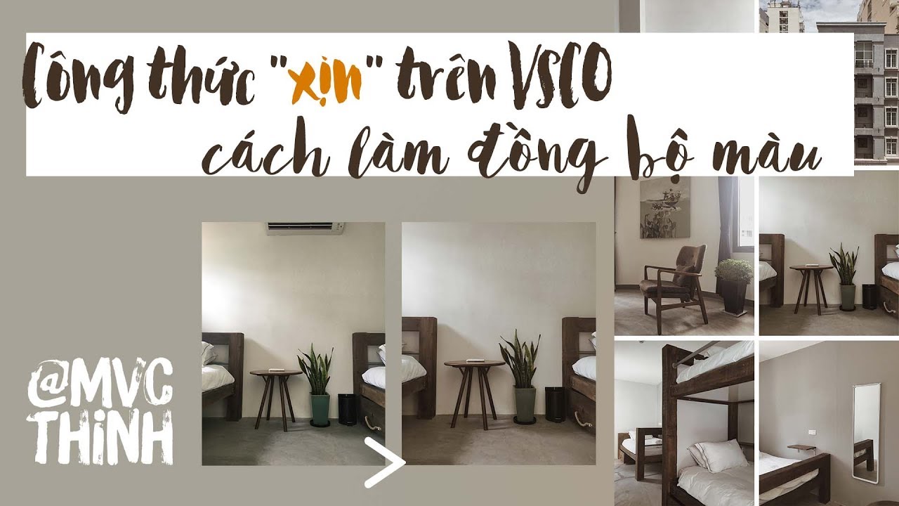 Chỉnh màu Vintage và đồng bộ màu trên VSCO, ảnh chụp từ Iphone 6S Plus