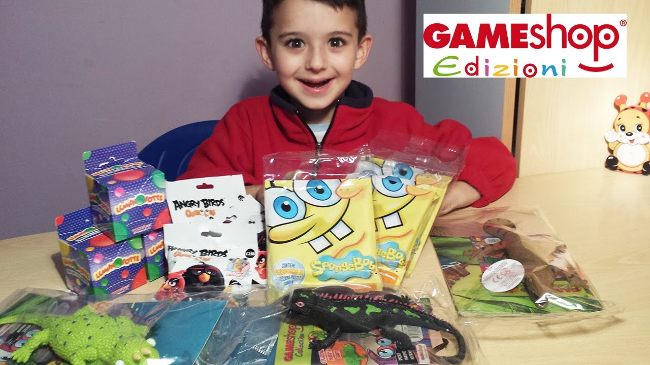 EDICOLA #123: Luminosotte, Occhiolotti Angry Birds, Sponge Bob 3D e le Planet Lizard!!!