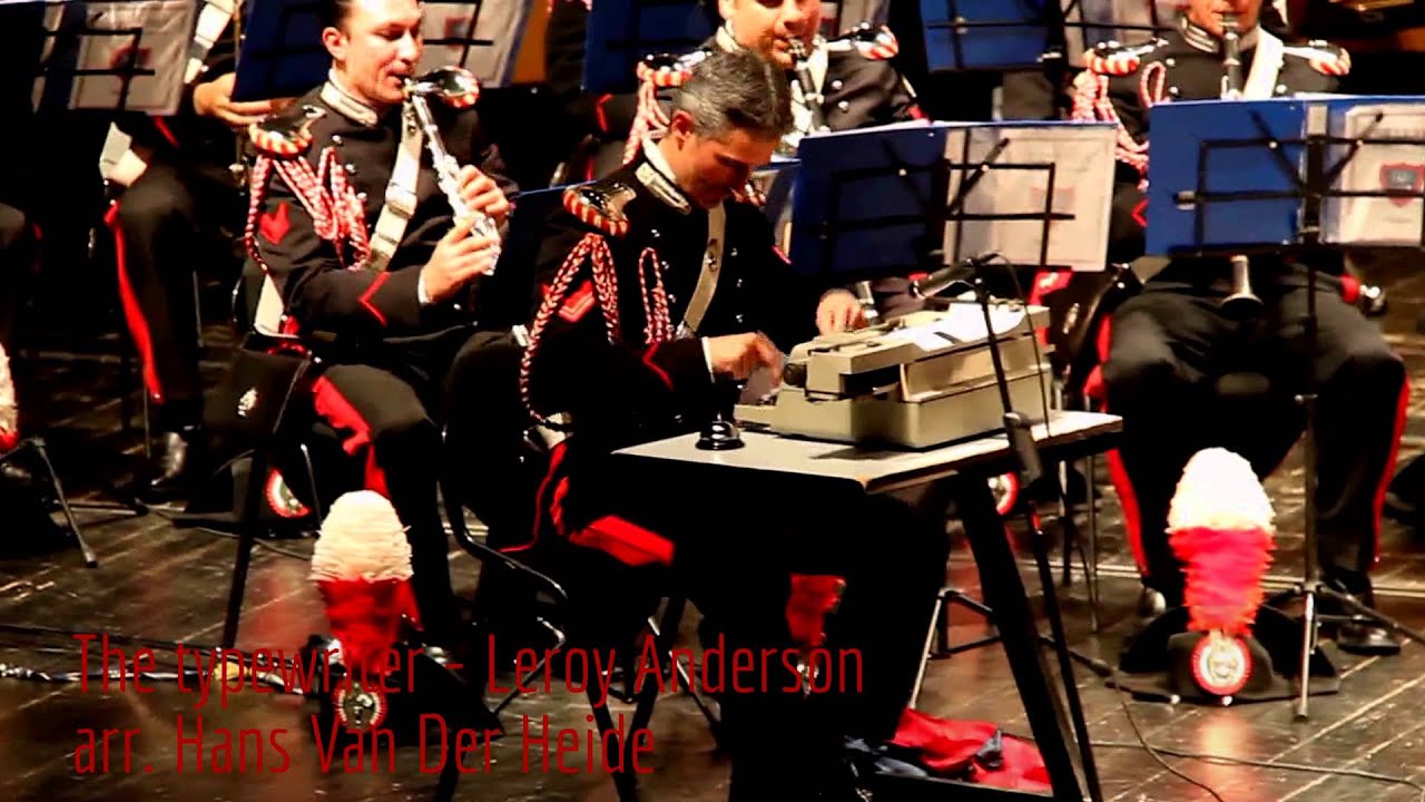 The typewriter - Leroy Anderson - Fanfara III Battaglione Carabinieri 