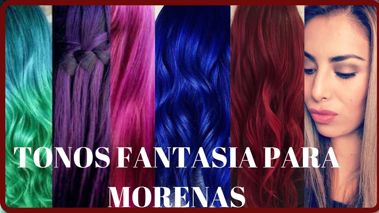 TONOS FANTASÍA PARA MORENAS🔥(CABELLO)