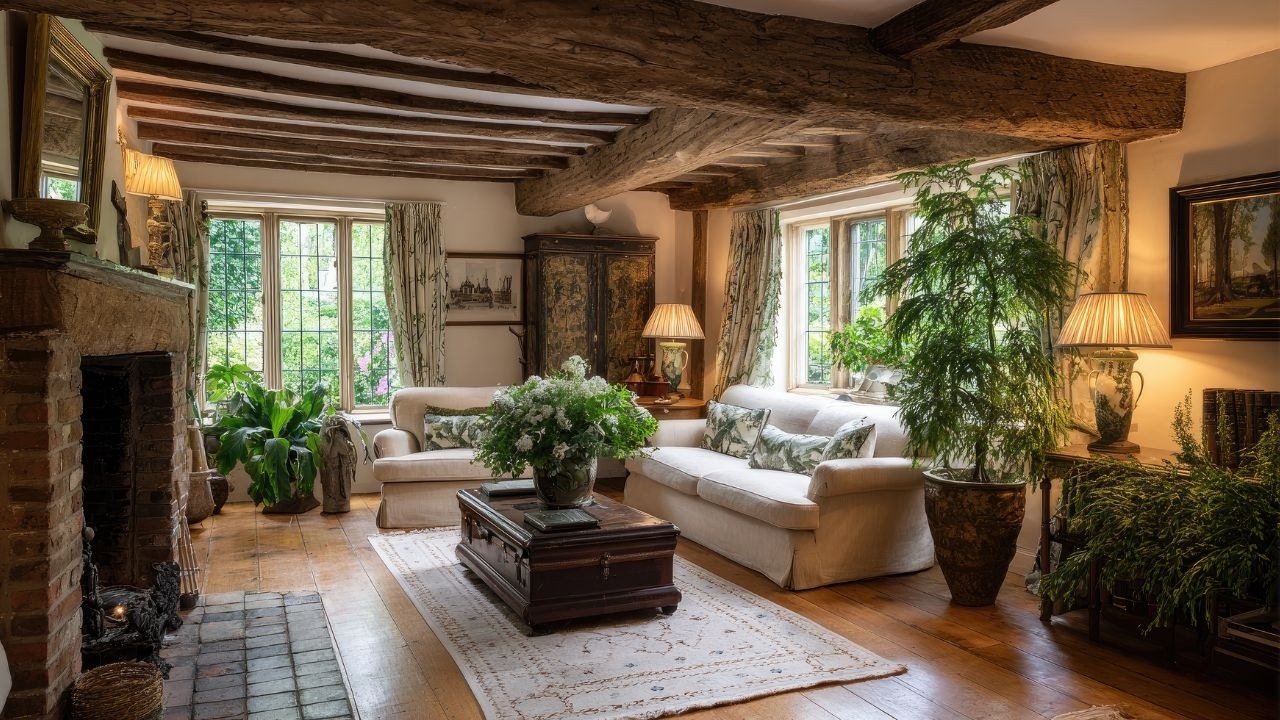 Antique Decor Comeback This Spring | Rustic English Cottage with Timeless Style