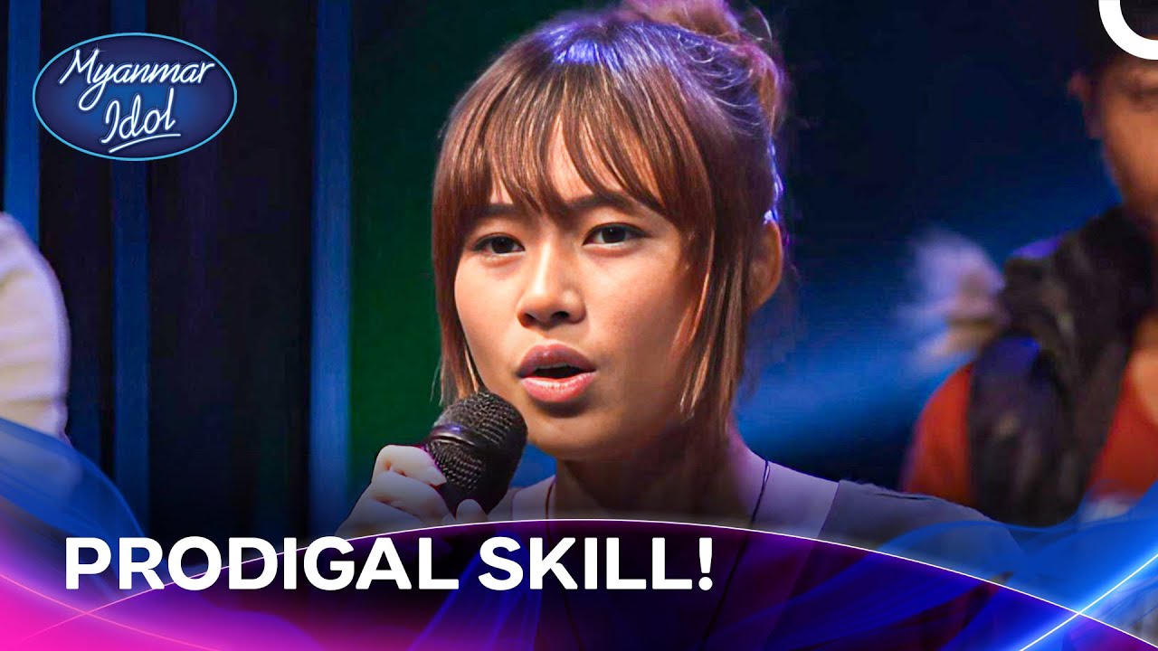 18 Year Old SHOCKED Every Single Judge! | Myanmar Idol