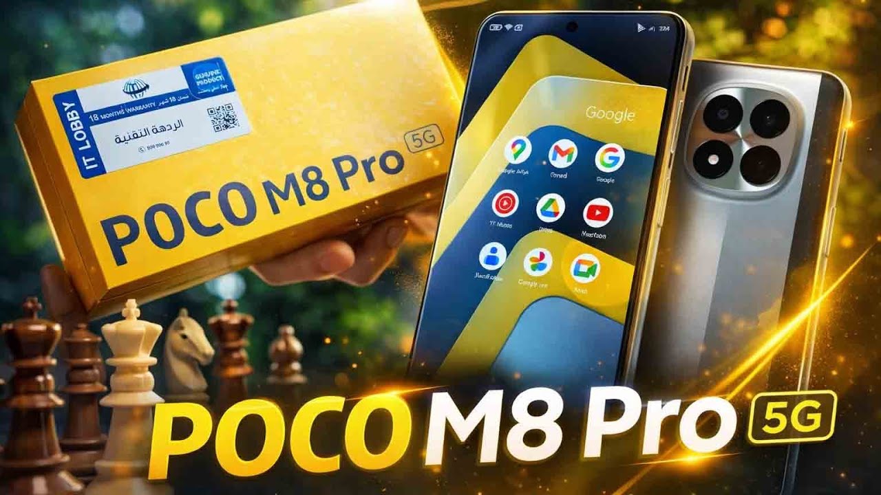 معاينة ومراجعة POCO M8 Pro 5G للفئة المتوسطة