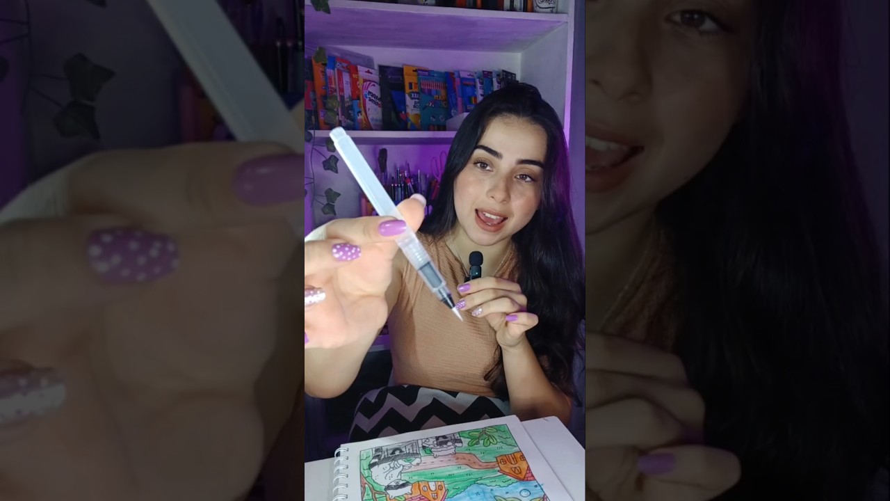 eu amei meu pincel novo, só preciso aprender a usar. 
