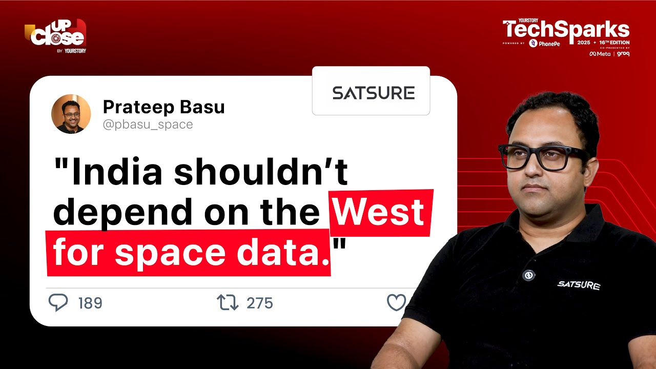 ИИ из космоса: как SatSure способствует следующему большому скачку Индии | Пратип Басу, SatSure