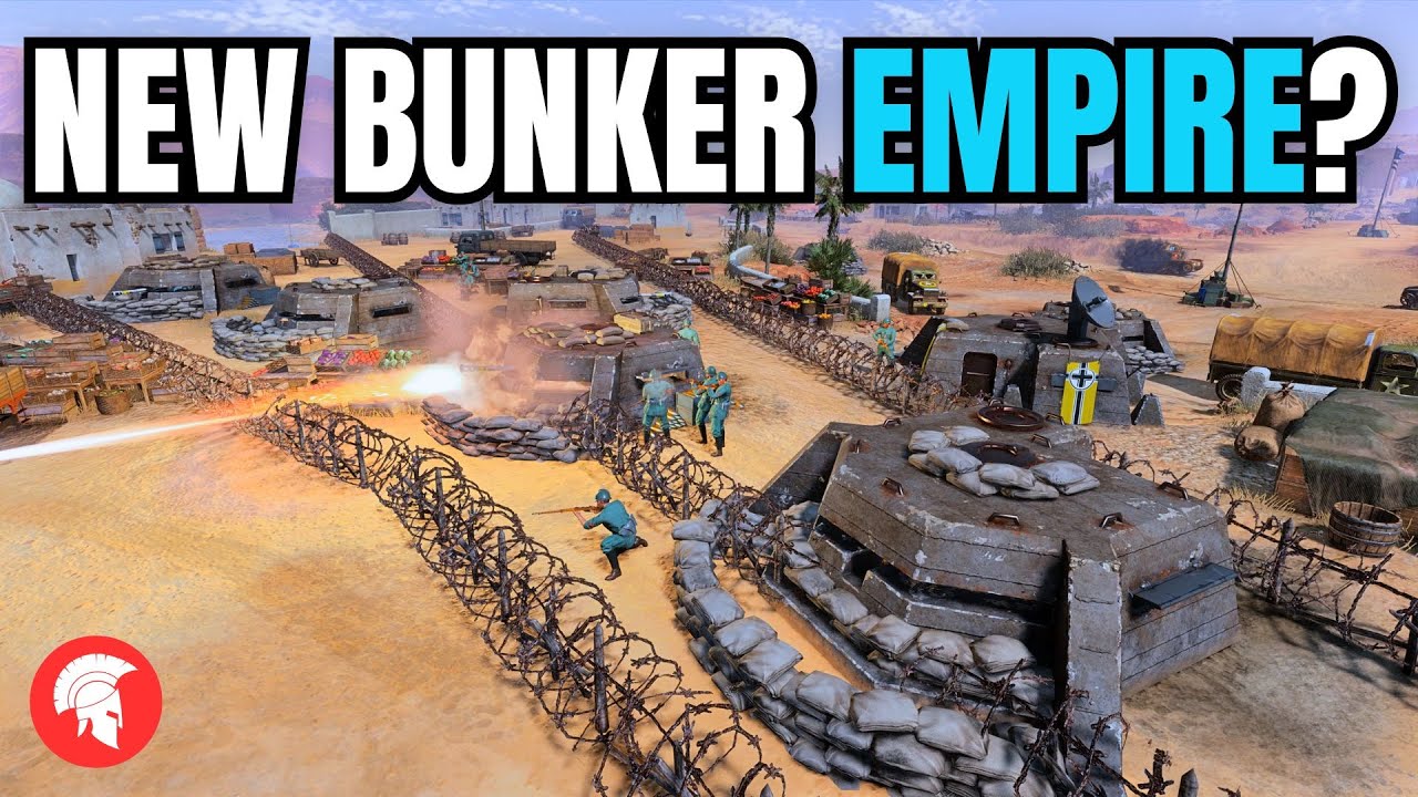 Are we building the new Bunker Empire? - Company of Heroes 3 - Wehrmacht Gameplay - 4vs4 Multiplayer
