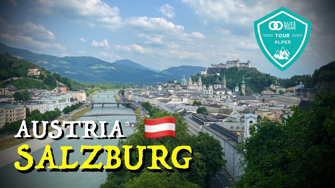 SALZBURG -  ÁUSTRIA  - TOUR ALPES (GUIA DE VIAGEM) (4K) ALIVE MOTO TOURS 1