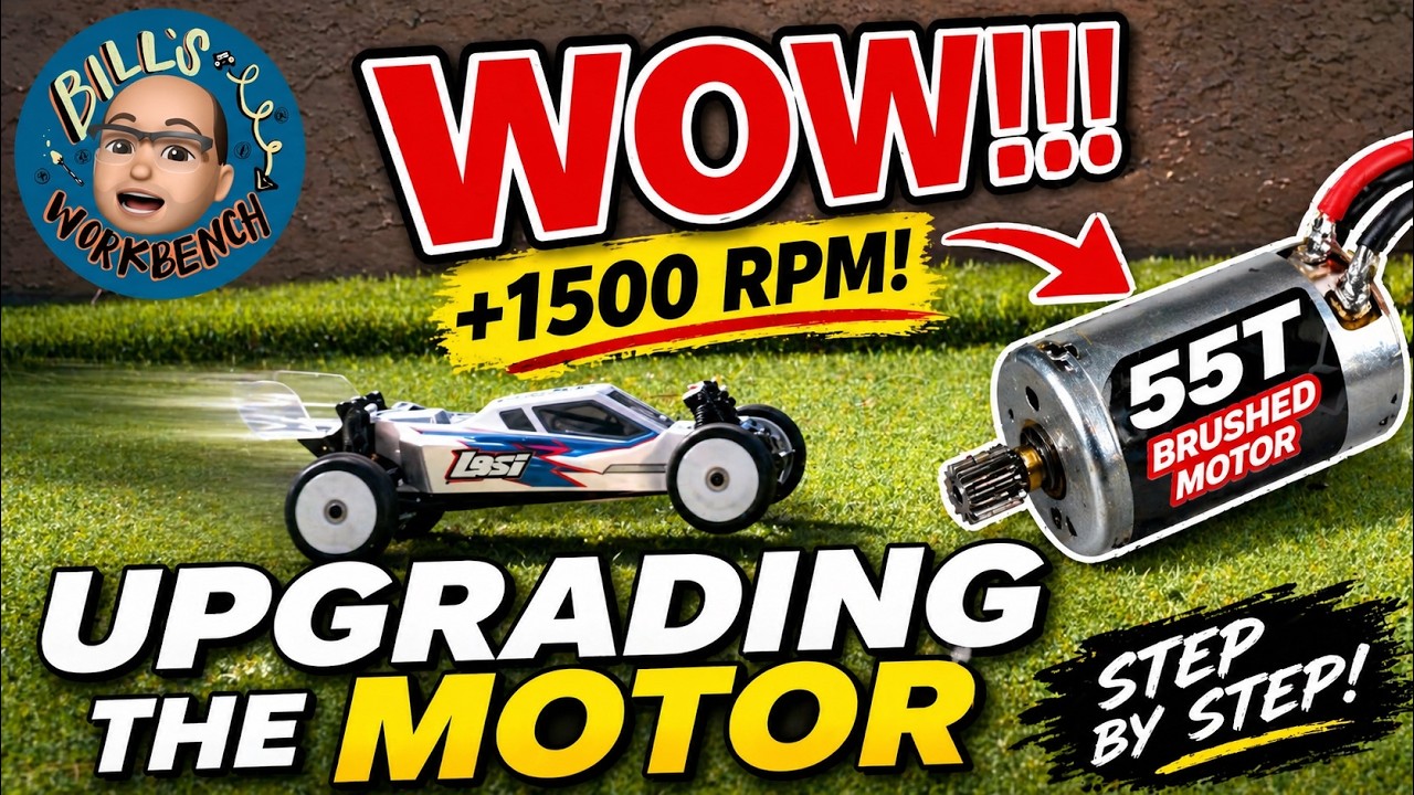 Losi Micro B Brushed Motor Upgrade was WORTH IT!!!