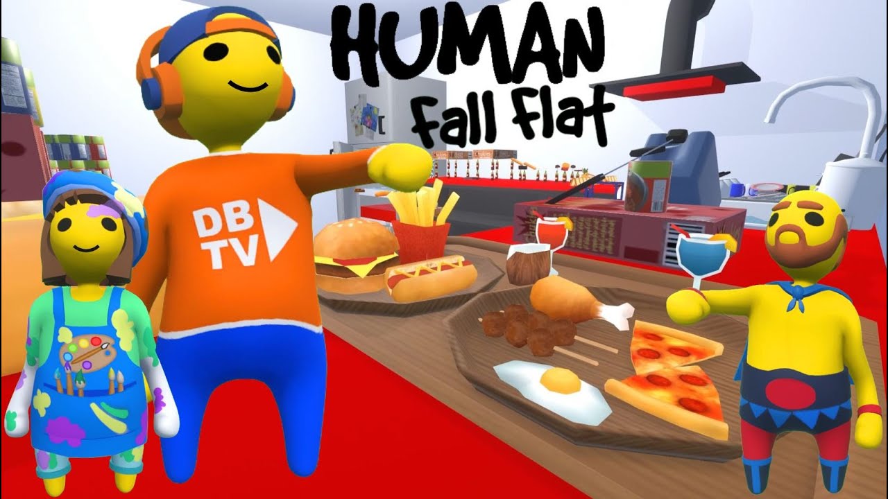 WE ESCAPED THE KITCHEN IN HUMAN FALL FLAT