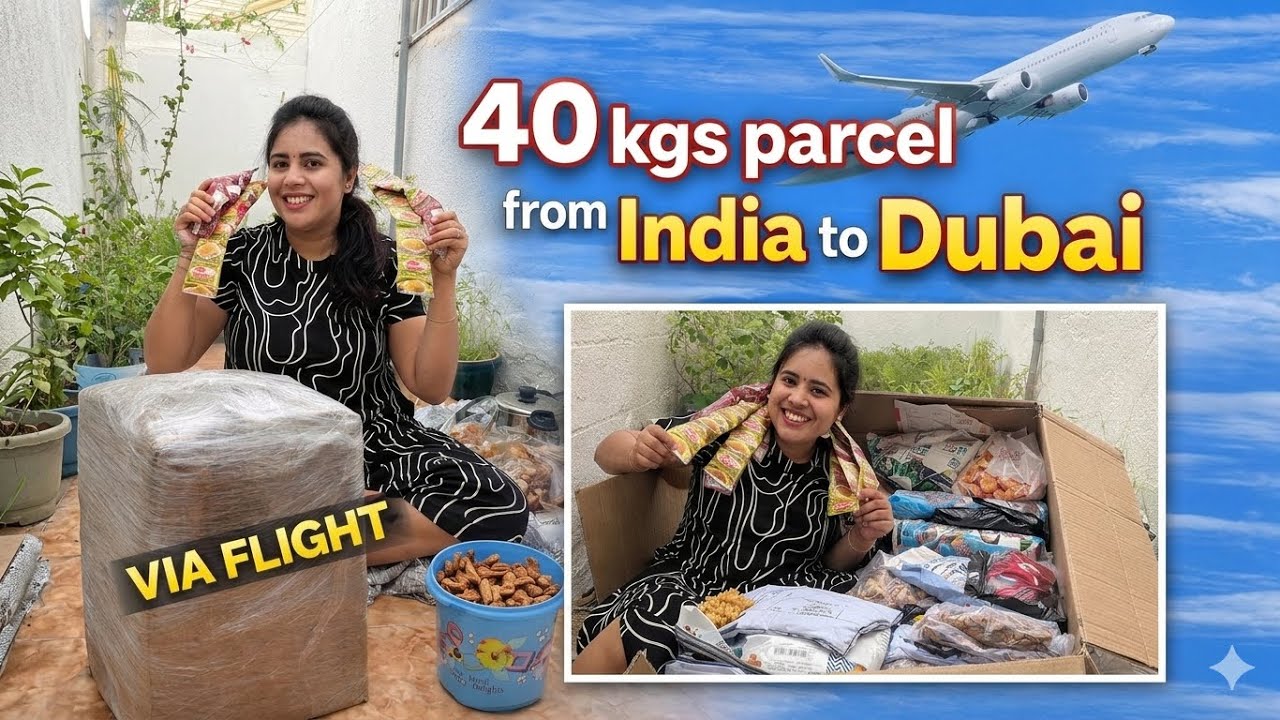 ఇండియా నుంచి 40 కేజీల  parcel వచ్చింది.😍అది ఎవరు పంపారు? 🤷‍♀️అందులో ఏమేమి ఉన్నాయి?”😄#teluguvlogs 