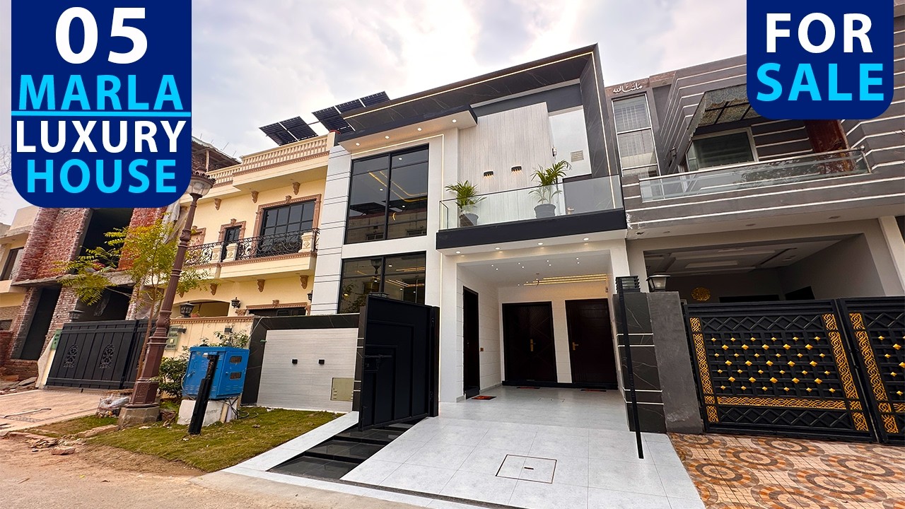 5 Marla Modern House for Sale in Lake City Lahore | Sector M7b | NM Associates