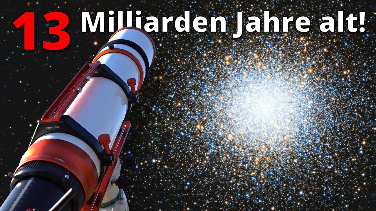 Ich fotografiere eines der ältesten Objekte des Universums mit meinem 160mm APO! #astrofotografie