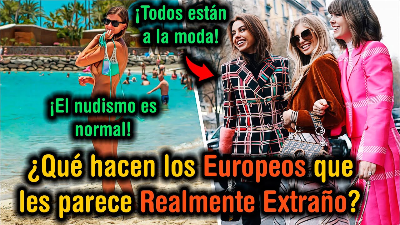 【2023】Estadounidenses, ¿Qué hacen los Europeos que les Parece muy Extraño?