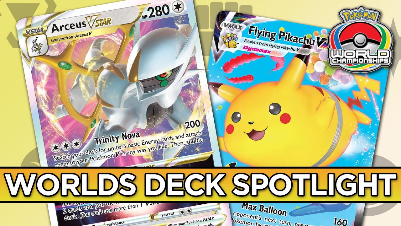 Arceus Flying Pikachu Worlds 2022 Deck Spotlight! (Pokemon TCG)