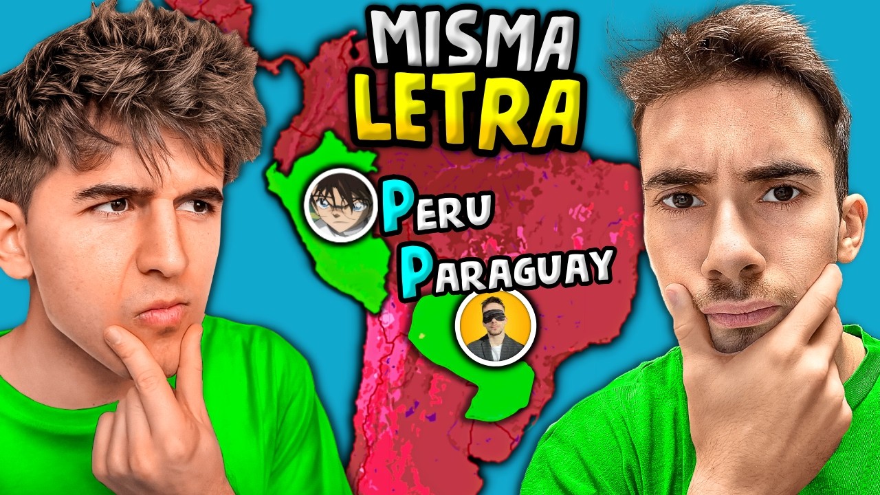 Geoguessr 1vs1, pero NO Podemos REPETIR la Letra del Pa&iacute;s
