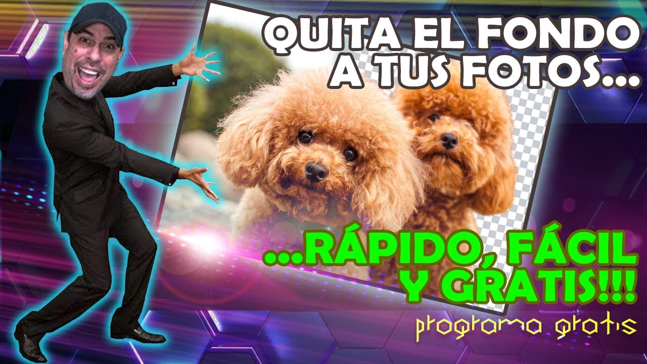 COMO REMOVER FONDOS DE TUS FOTOS - RAPIDO, FACIL Y GRATIS