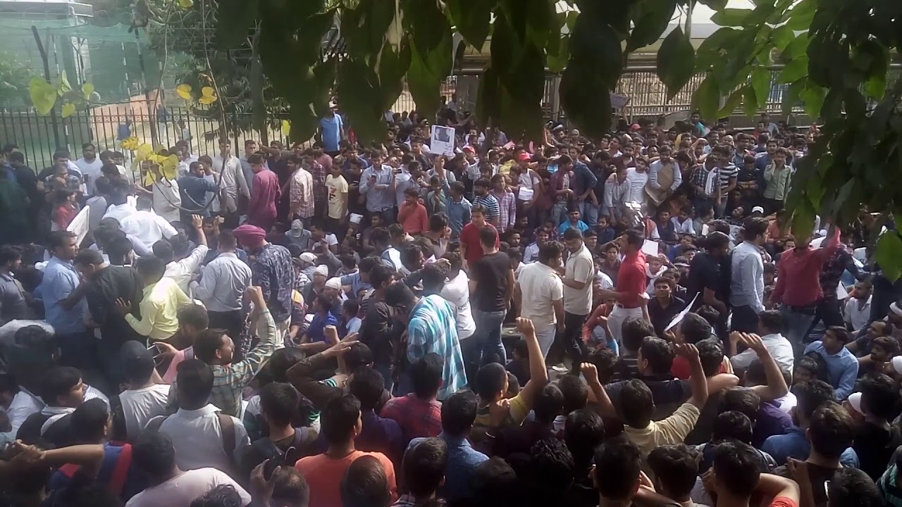 Day 5 protest  against ssc