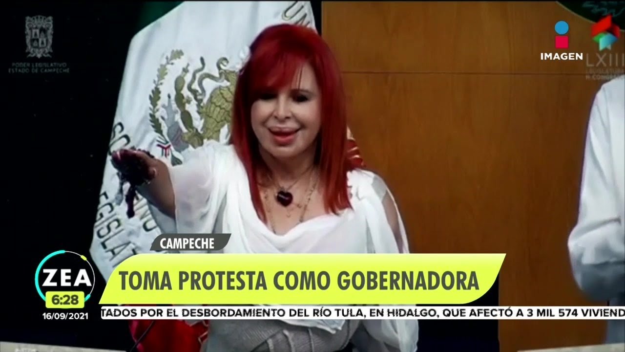 Layda Sansores toma protesta como gobernadora de Campeche | Noticias con Francisco Zea