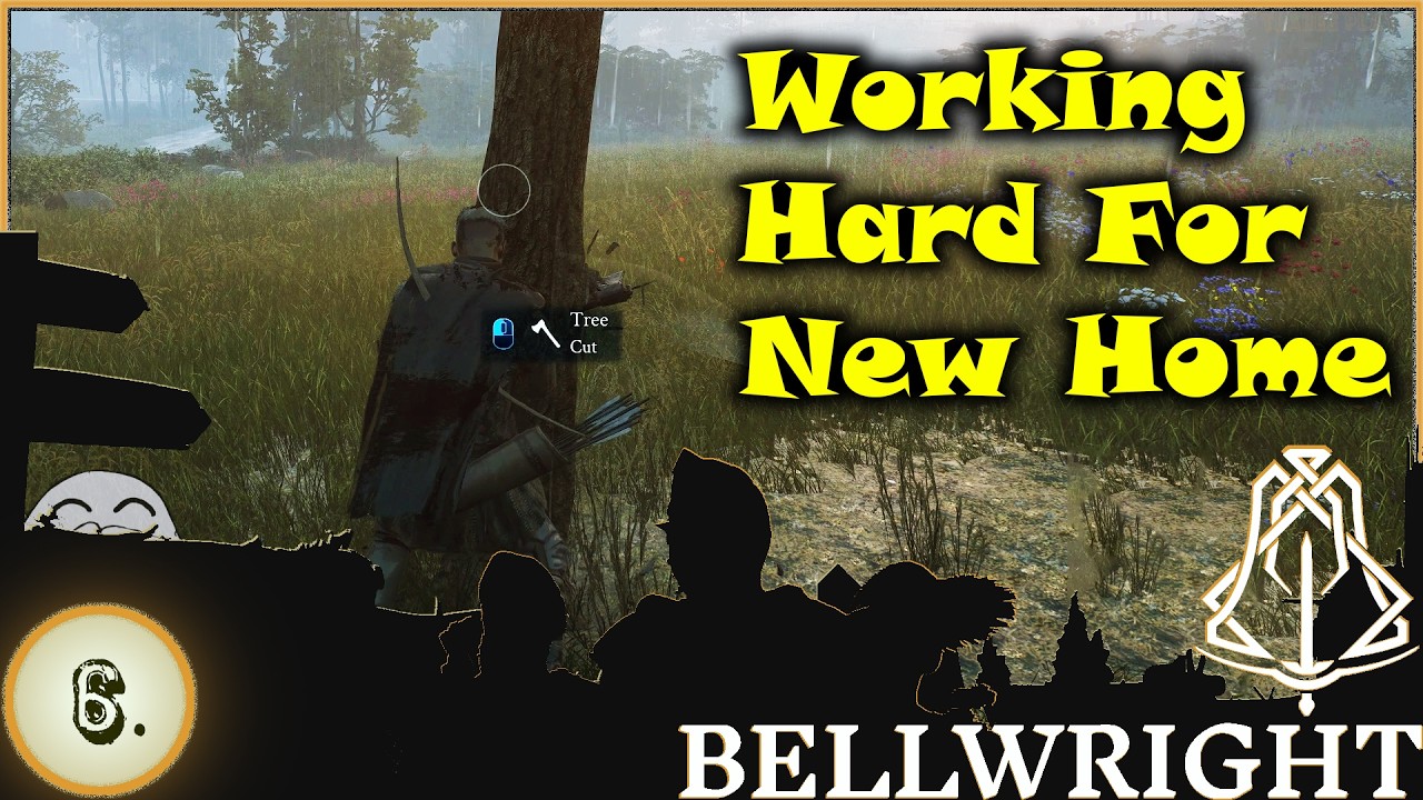 Increasing Relationship Until We Can Poach Another Follower! And Questing - (Bellwright Episode 6)