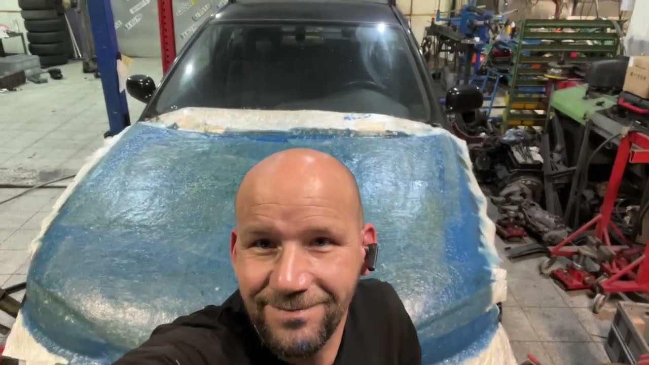 Závodní Mitsubishi Colt   to bude, Obtisk na formu na lamináty 1 díl