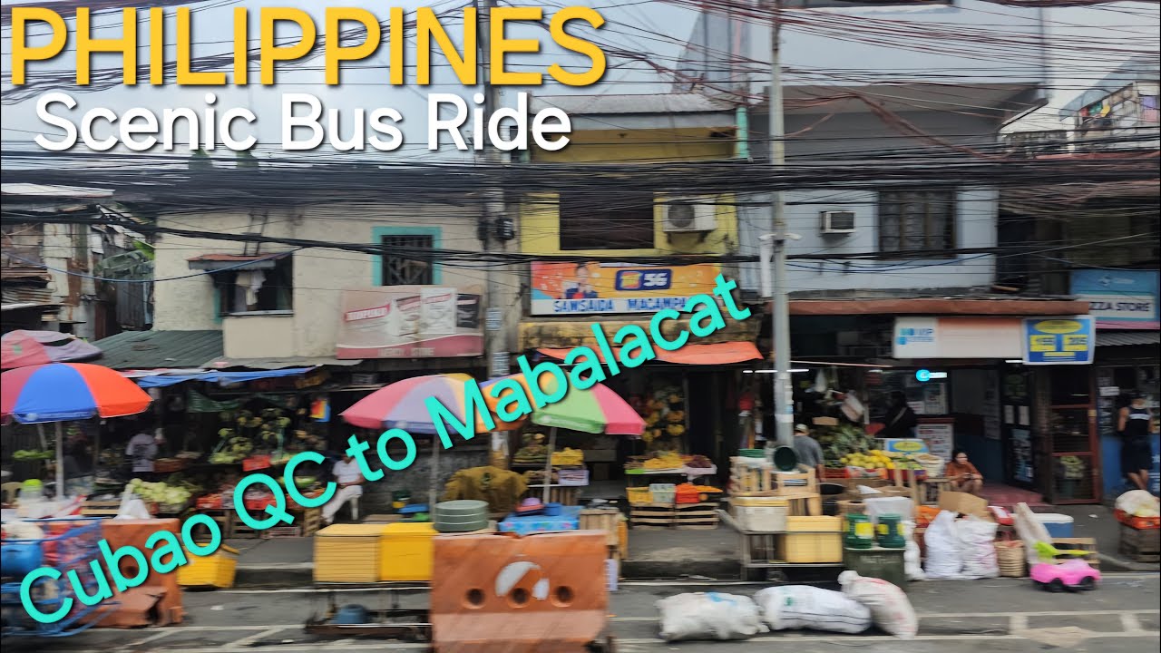 Philippines bus ride: Cubao 