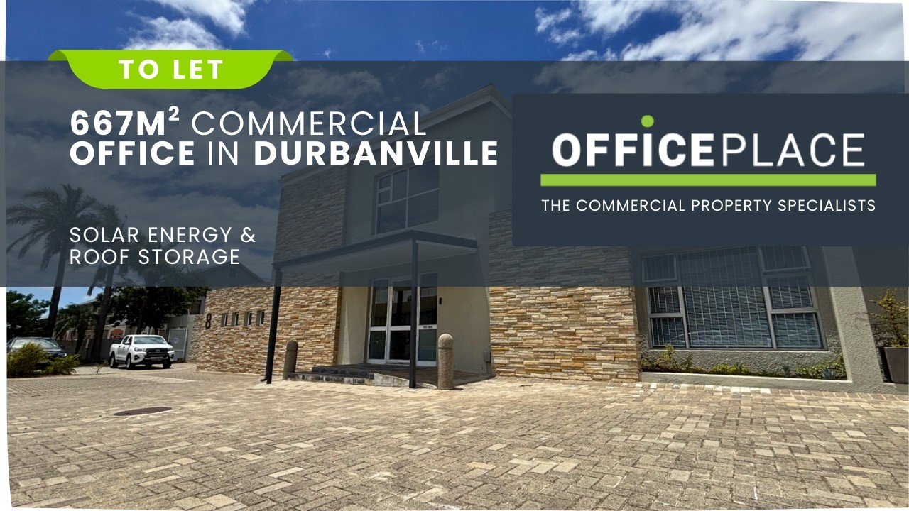 667m² Office To Let In Durbanville Solar Energy